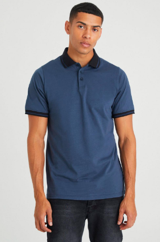 BASIC TIPPED POLO